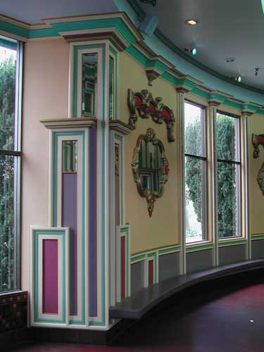 detail of Santa Cruz Beach Boardwalk Carousel